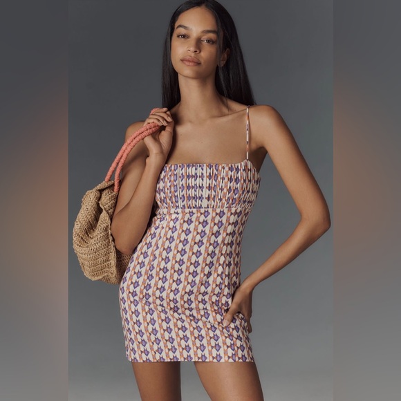 Anthropologie Dresses & Skirts - NWT Anthropologie Maeve The Ophelia Sleeveless Linen Slim Mini Dress, Size 14